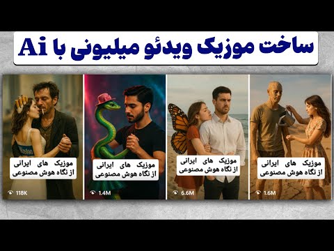 اموزش ساخت موزیک ویدیو با هوش مصنوعی